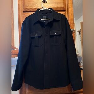 GAP Men's Classic Navy Shirt Jacket
